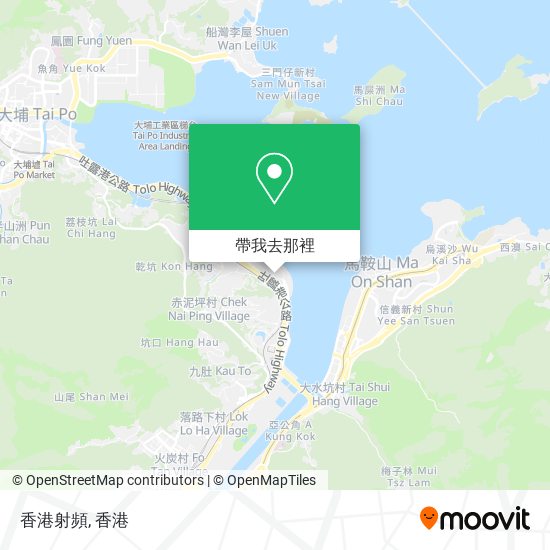 香港射頻地圖