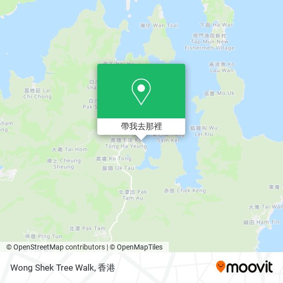 Wong Shek Tree Walk地圖
