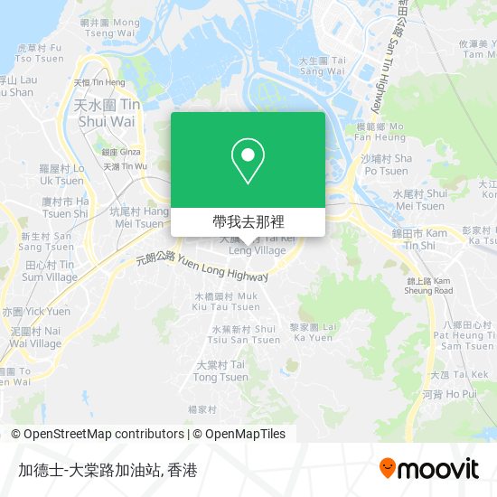 加德士-大棠路加油站地圖
