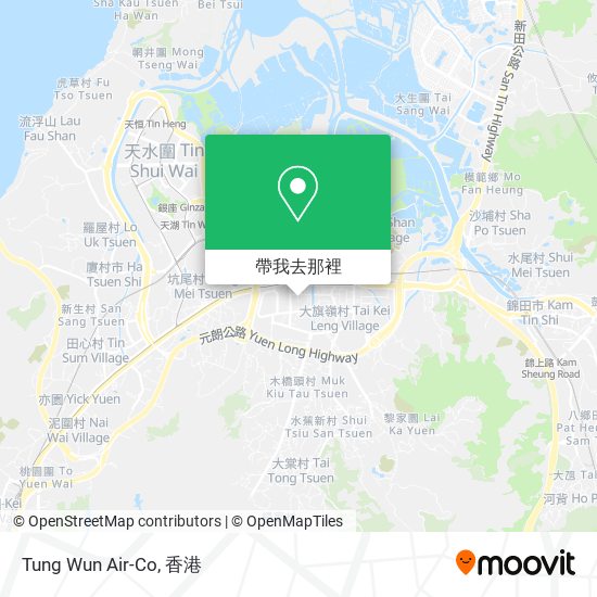 Tung Wun Air-Co地圖