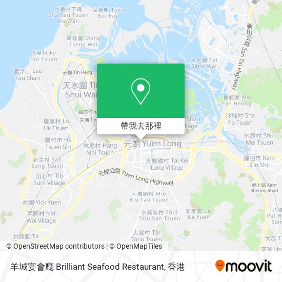 羊城宴會廳 Brilliant Seafood Restaurant地圖