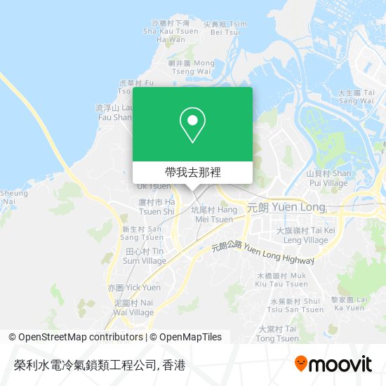 榮利水電冷氣鎖類工程公司地圖