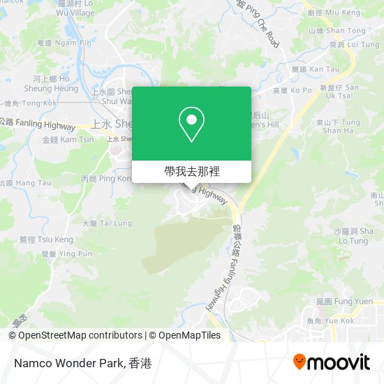 Namco Wonder Park地圖