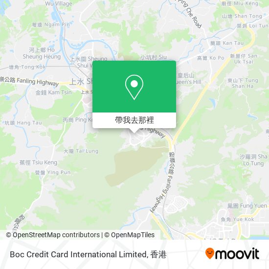 Boc Credit Card International Limited地圖