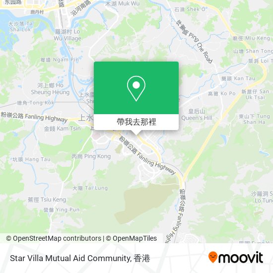 Star Villa Mutual Aid Community地圖