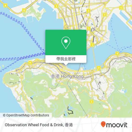 Observation Wheel Food & Drink地圖