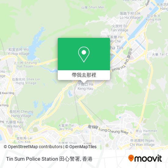 Tin Sum Police Station 田心警署地圖