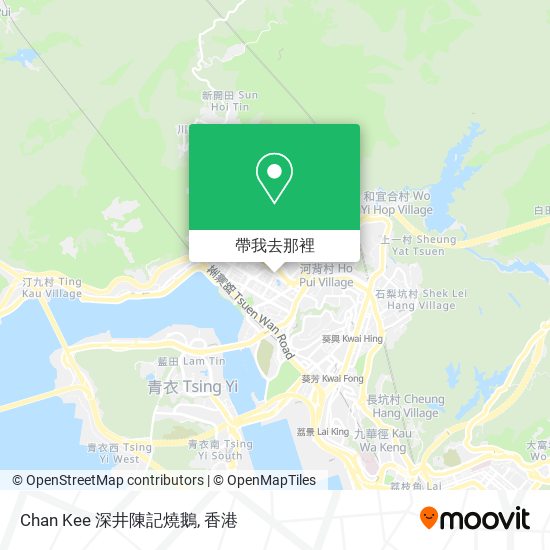 Chan Kee 深井陳記燒鵝地圖