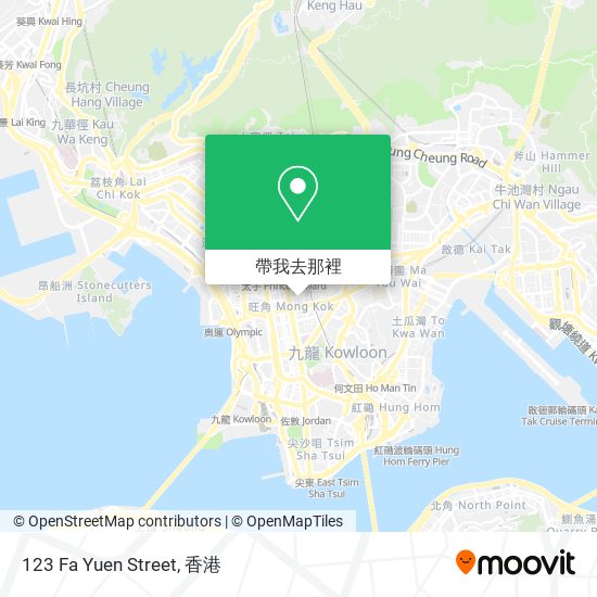 123 Fa Yuen Street地圖
