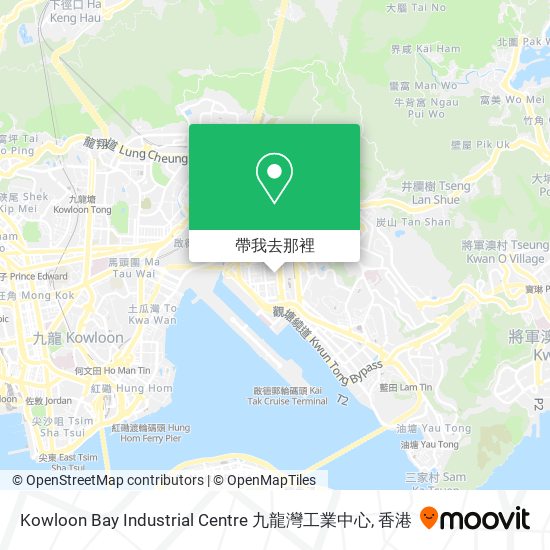 Kowloon Bay Industrial Centre 九龍灣工業中心地圖