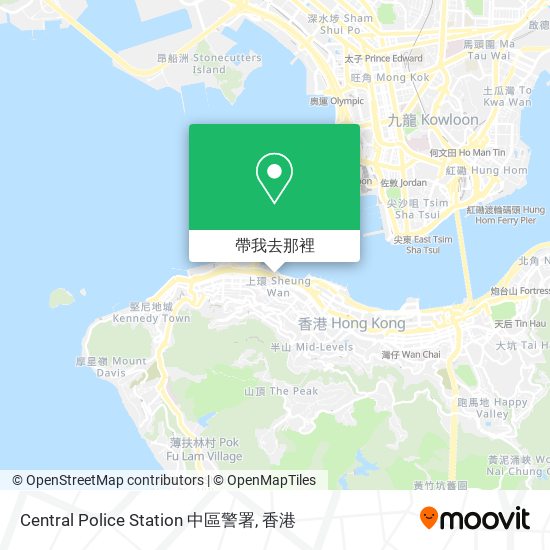 Central Police Station 中區警署地圖