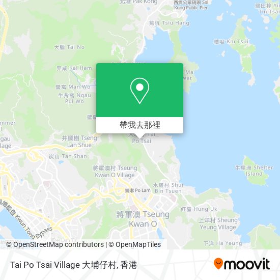 Tai Po Tsai Village 大埔仔村地圖
