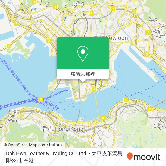 Dah Hwa Leather & Trading CO., Ltd. - 大華皮革貿易限公司地圖