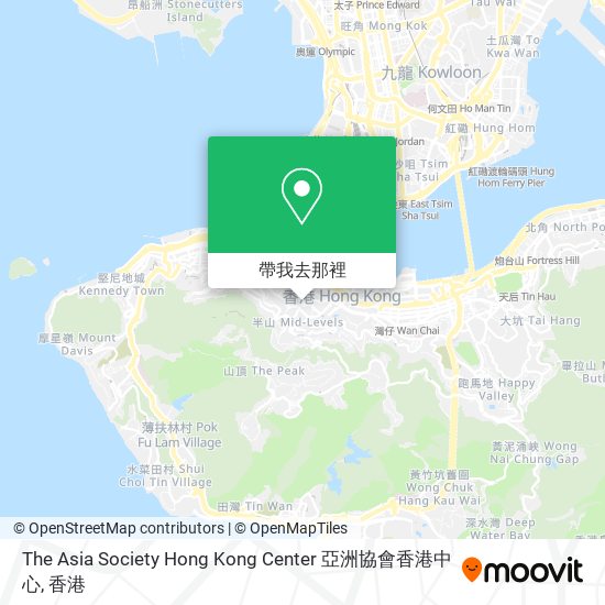 The Asia Society Hong Kong Center 亞洲協會香港中心地圖