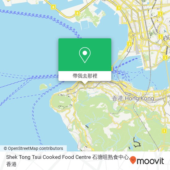 Shek Tong Tsui Cooked Food Centre 石塘咀熟食中心地圖