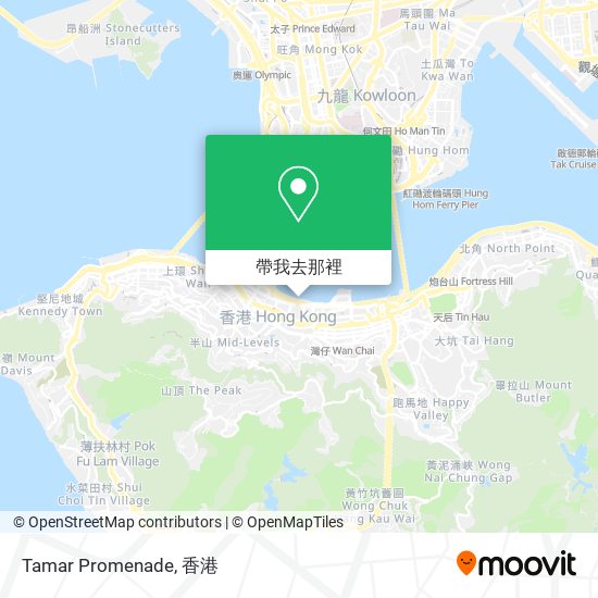 Tamar Promenade地圖