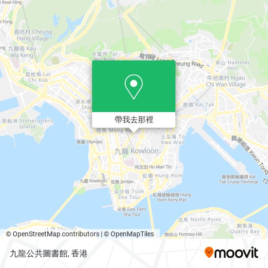 九龍公共圖書館地圖