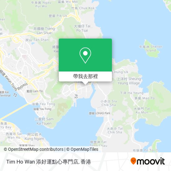 Tim Ho Wan 添好運點心專門店地圖