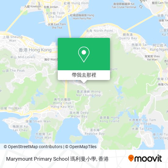 Marymount Primary School 瑪利曼小學地圖