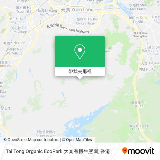 Tai Tong Organic EcoPark 大棠有機生態園地圖
