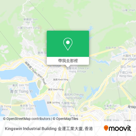 Kingswin Industrial Building 金運工業大廈地圖