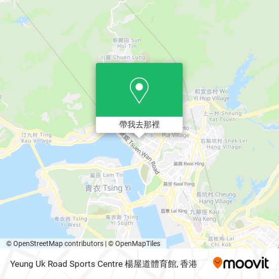 Yeung Uk Road Sports Centre 楊屋道體育館地圖