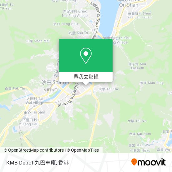 KMB Depot 九巴車廠地圖