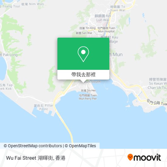 Wu Fai Street 湖暉街地圖