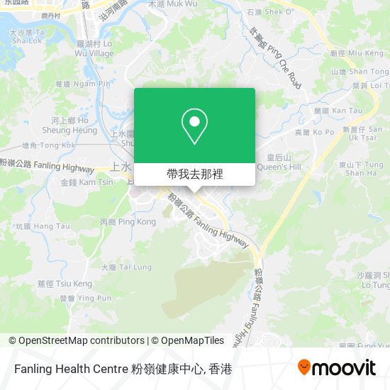 Fanling Health Centre 粉嶺健康中心地圖