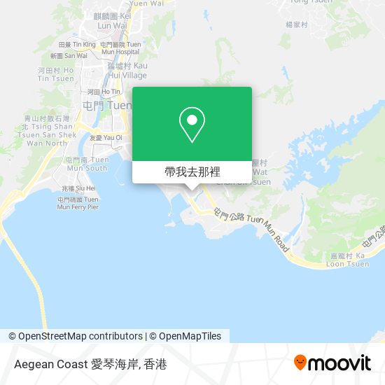 Aegean Coast 愛琴海岸地圖