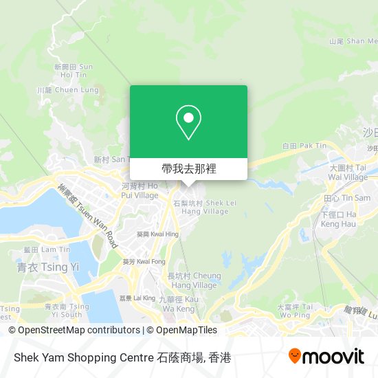 Shek Yam Shopping Centre 石蔭商場地圖