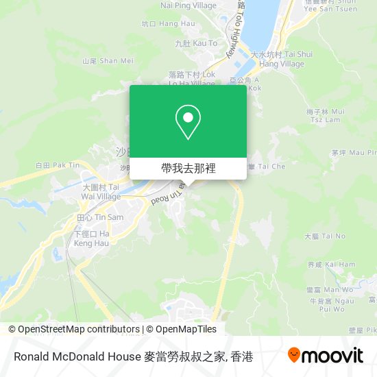 Ronald McDonald House 麥當勞叔叔之家地圖