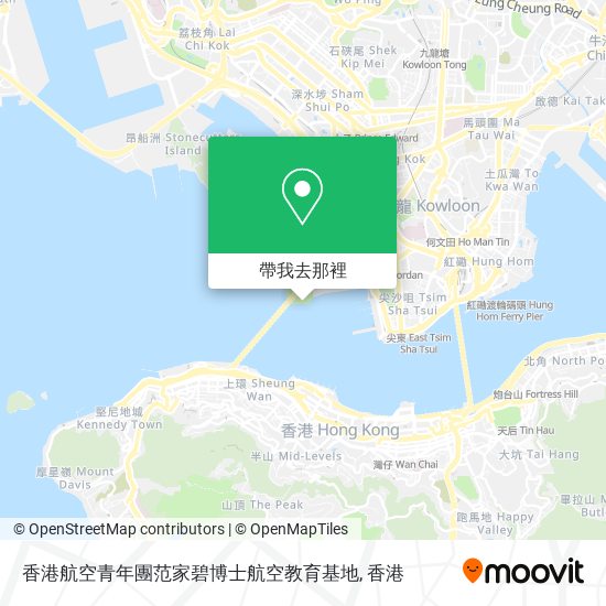 香港航空青年團范家碧博士航空教育基地地圖