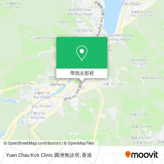 Yuen Chau Kok Clinic 圓洲角診所地圖