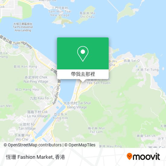 恆珊 Fashion Market地圖