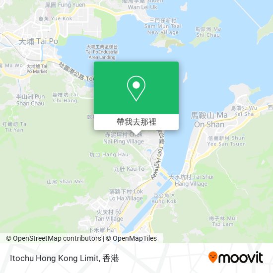 Itochu Hong Kong Limit地圖