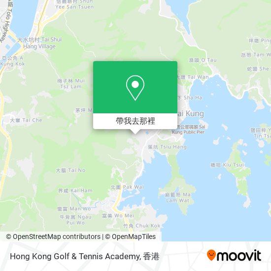 Hong Kong Golf & Tennis Academy地圖