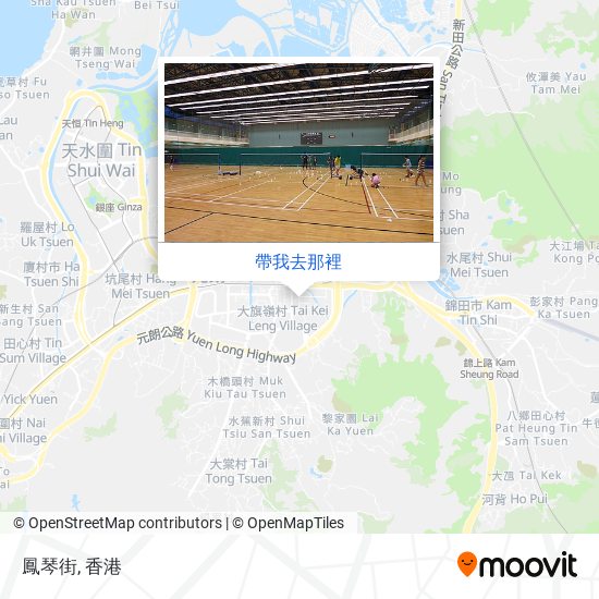 鳳琴街地圖