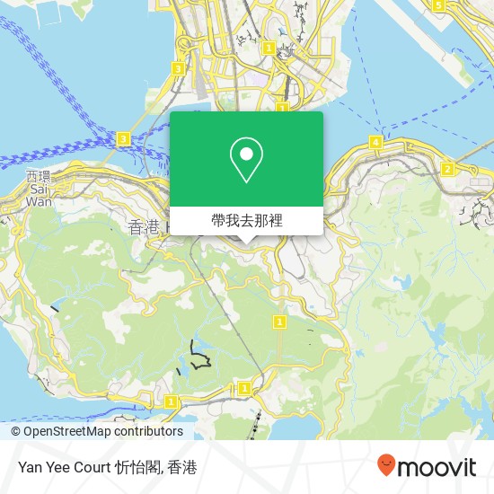 Yan Yee Court 忻怡閣地圖