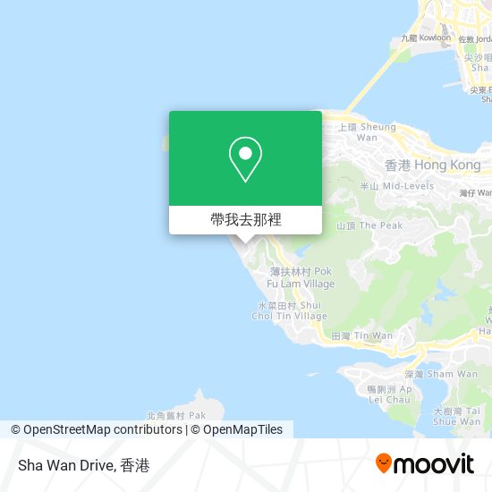 Sha Wan Drive地圖
