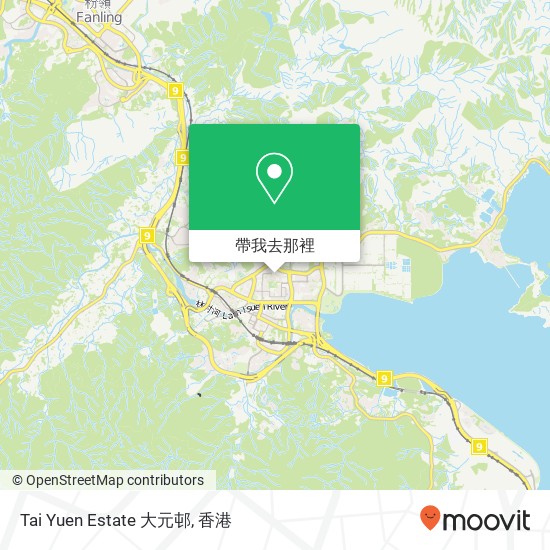 Tai Yuen Estate 大元邨地圖