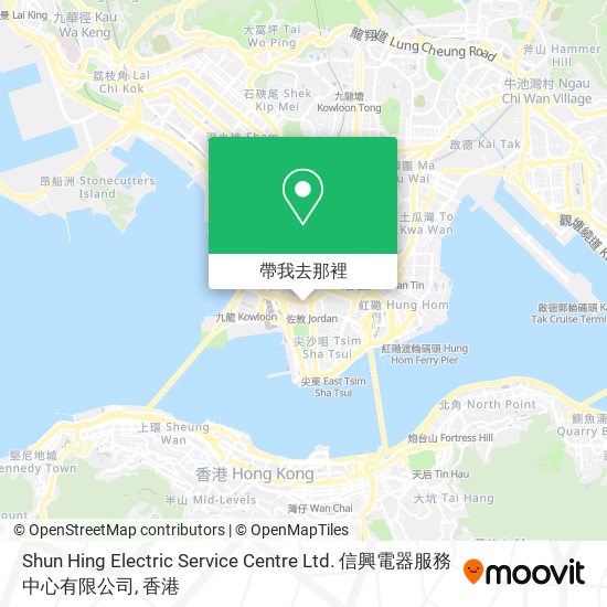 Shun Hing Electric Service Centre Ltd. 信興電器服務中心有限公司地圖