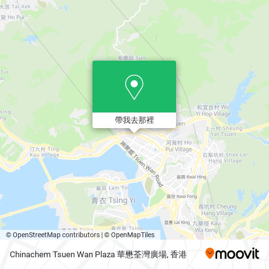 Chinachem Tsuen Wan Plaza 華懋荃灣廣場地圖