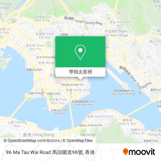 96 Ma Tau Wai Road 馬頭圍道96號地圖