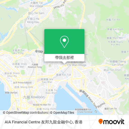 AIA Financial Centre 友邦九龍金融中心地圖