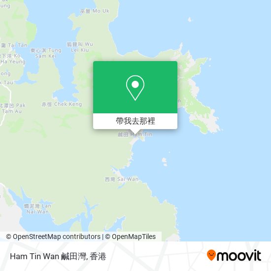 Ham Tin Wan 鹹田灣地圖