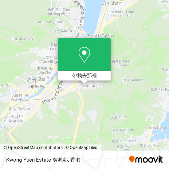 Kwong Yuen Estate 廣源邨地圖