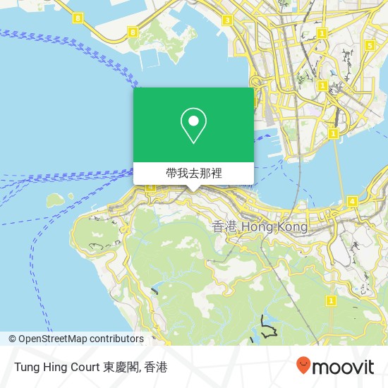 Tung Hing Court 東慶閣地圖