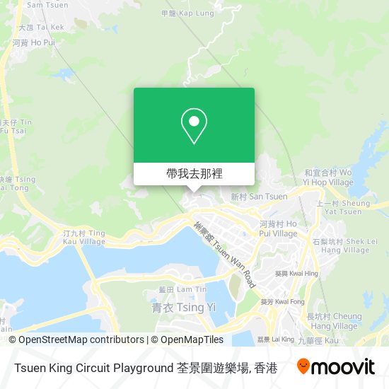 Tsuen King Circuit Playground 荃景圍遊樂場地圖