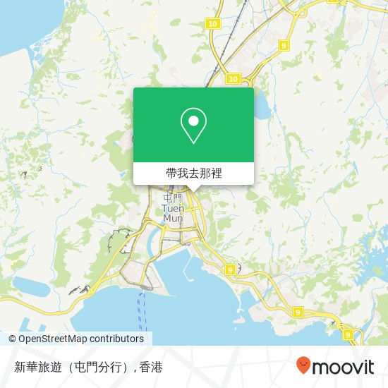 新華旅遊（屯門分行）地圖